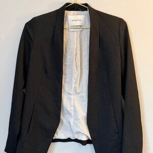 Babaton Aritzia Keith Open Front Blazer Size 0 Black